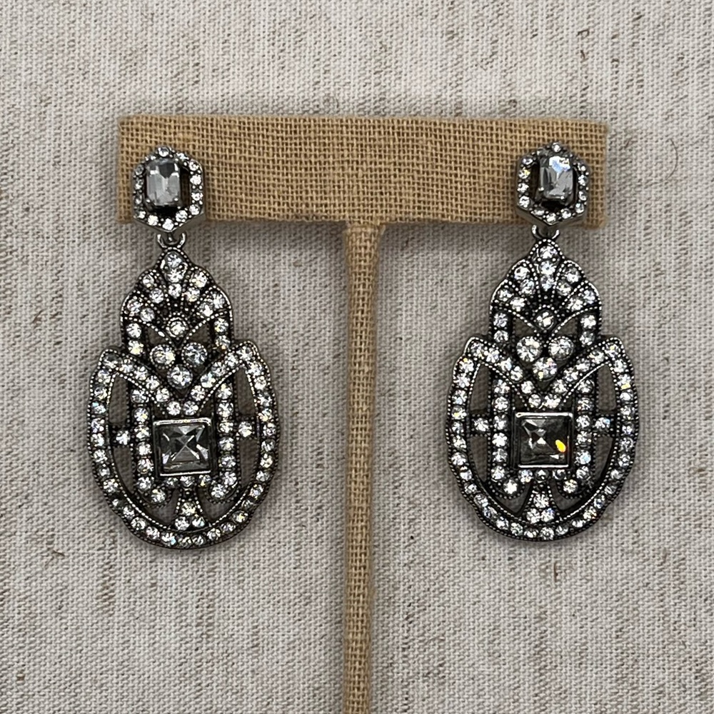 Art Deco Convertible Statement Earrings